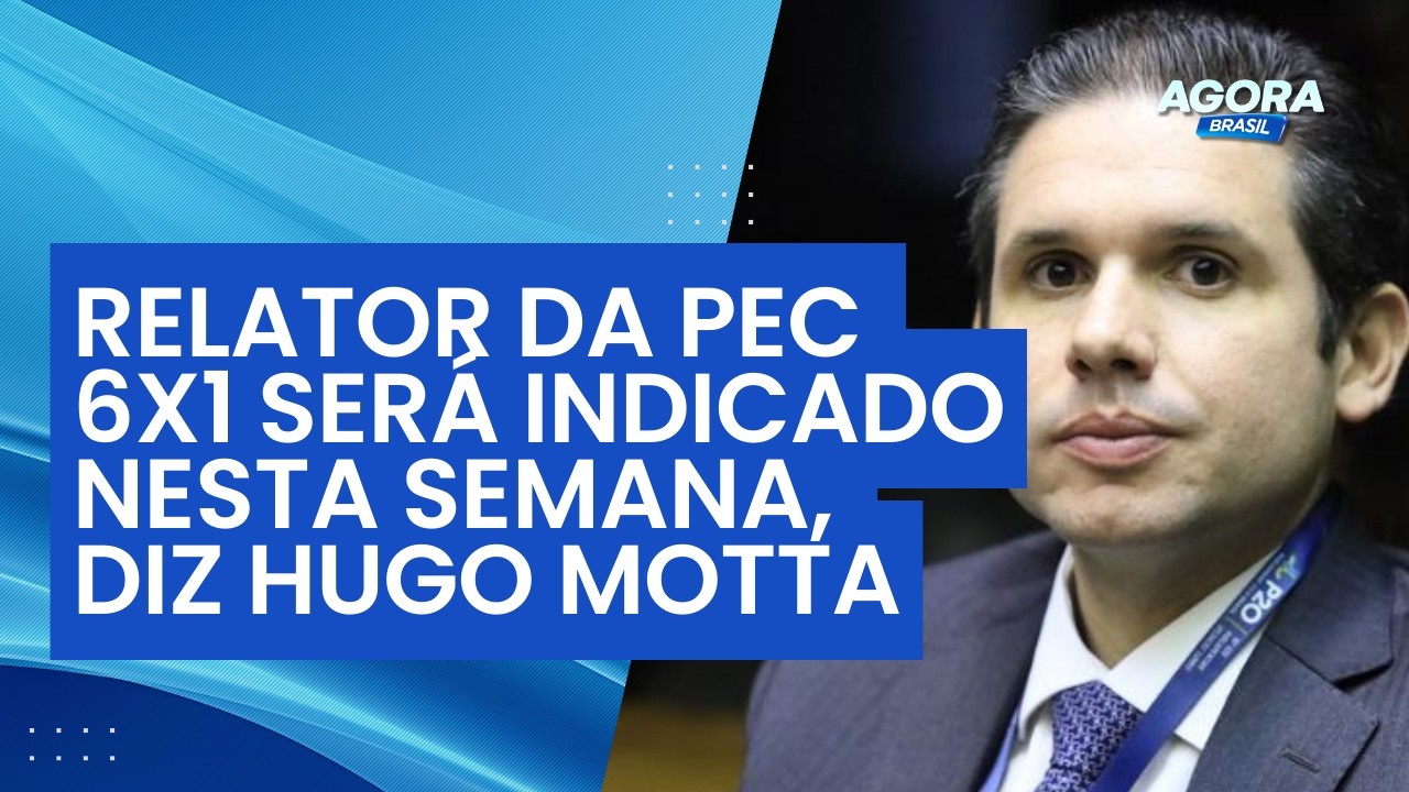 Hugo Motta acelera tramitação da PEC do fim da escala 6x1 em busca de pauta positiva | Agora Brasil