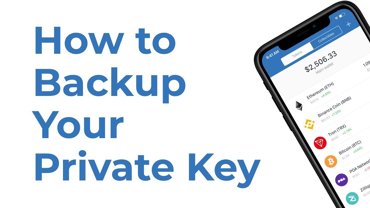 How to Backup Your Private Key with Trust Wallet
