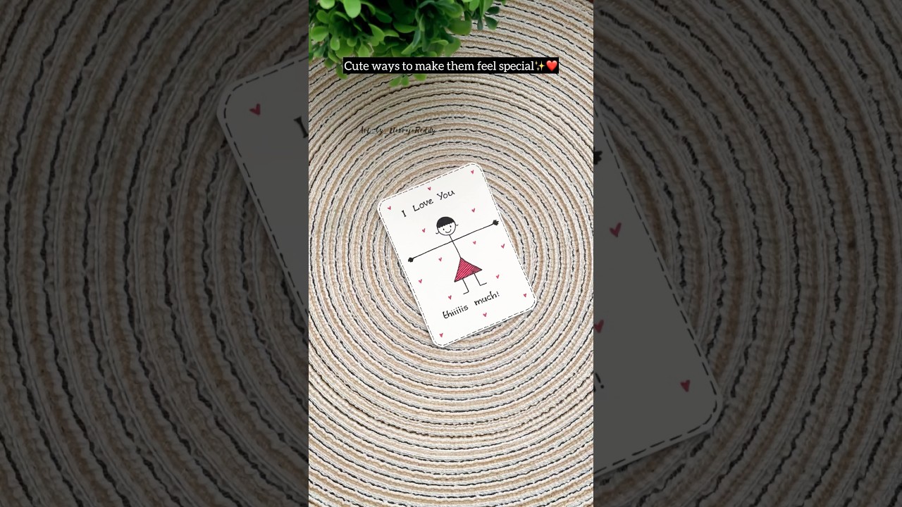 Handmade card for your loved ones | easy gift card ideas #diy #craft #handmade #giftideas #couple