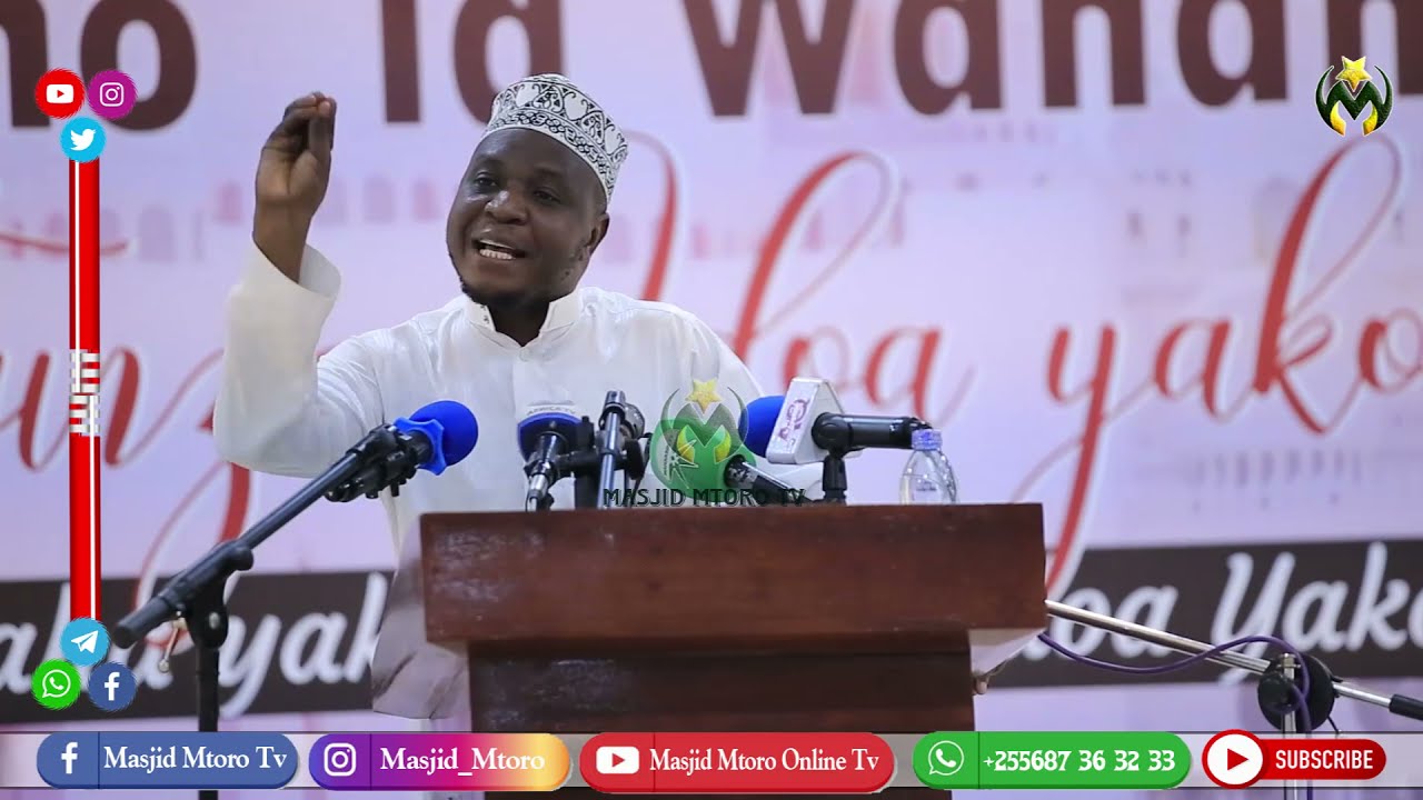 KONGAMANO LA NDOA | MAPENZI NDIO MAISHA | UKIKOSEA KUOA UMEKOSEA MAISHA | SHEIKH MUHARAM MZIWANDA