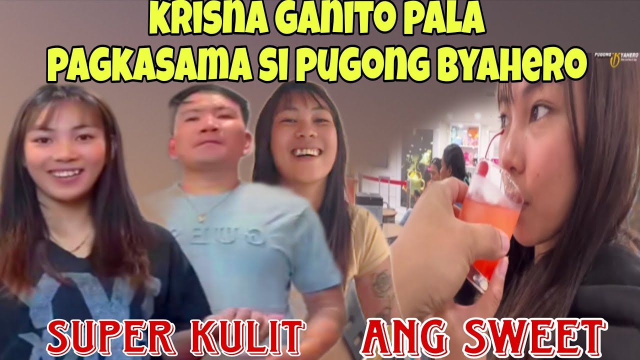 KRISNA SOBRA ANG SAYA  KASAMA SA MINDORO,PUGONG BYAHERO GANITO KA SWEET SA BABY LOVE NIYA!💜💜💜