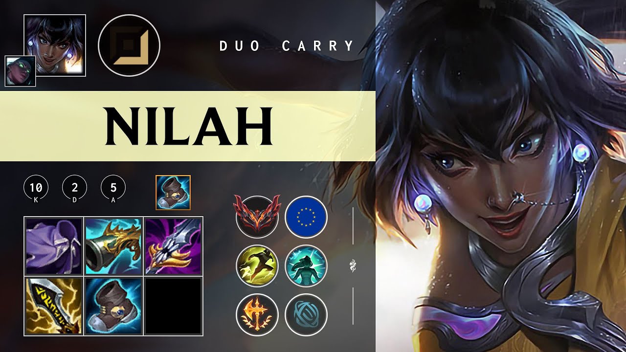 Nilah ADC vs Varus - EUW Grandmaster Patch 26.02