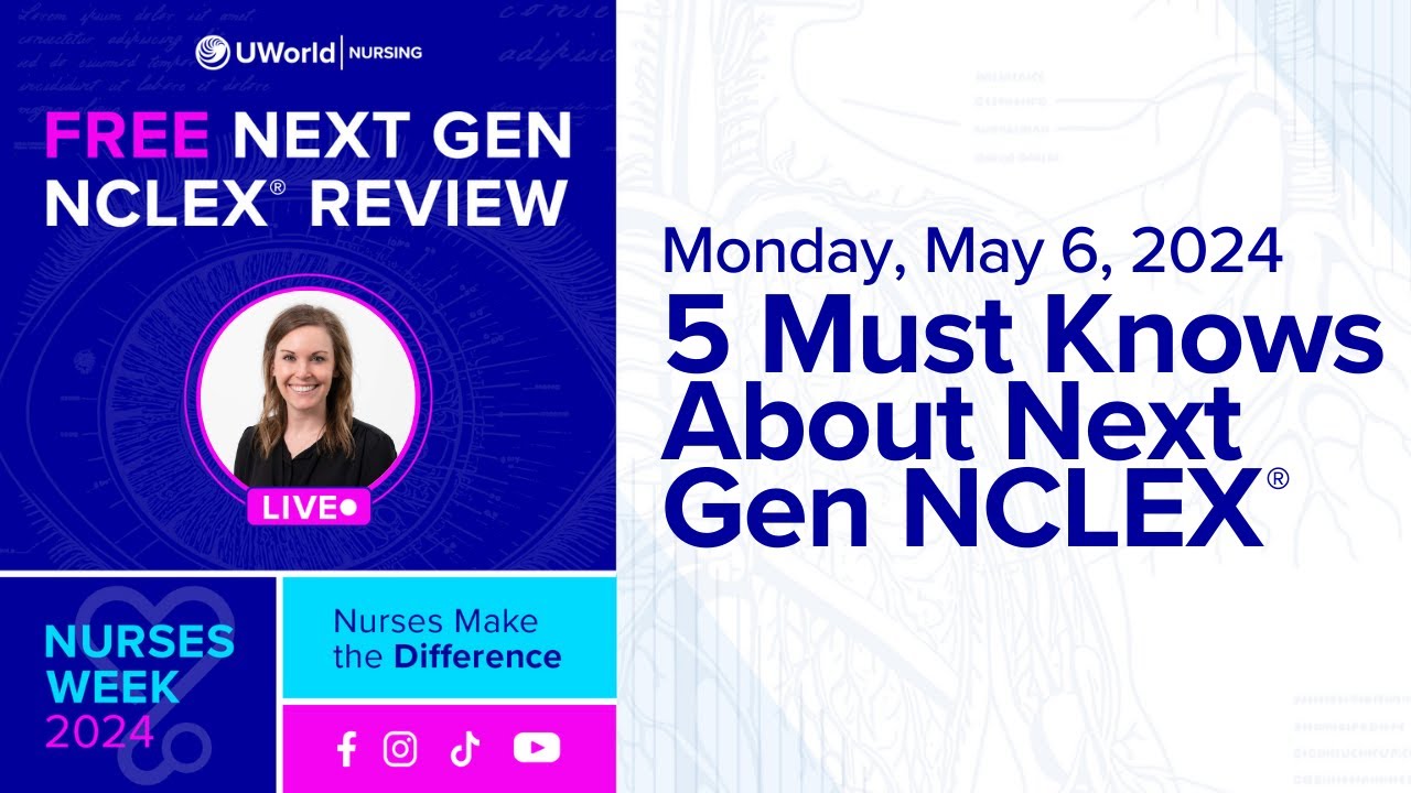 Free Next Gen NCLEX® Review- 5 Must Knows about Next Gen NCLEX®