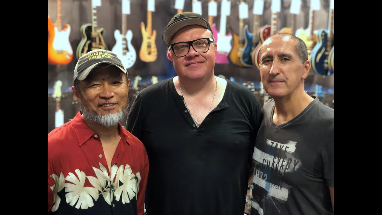 Hiromasa Suzuki, Gintas Janusonis, Arthur Sadowsky at #guitarcentersessions, Queens, NY, 7-27-2025