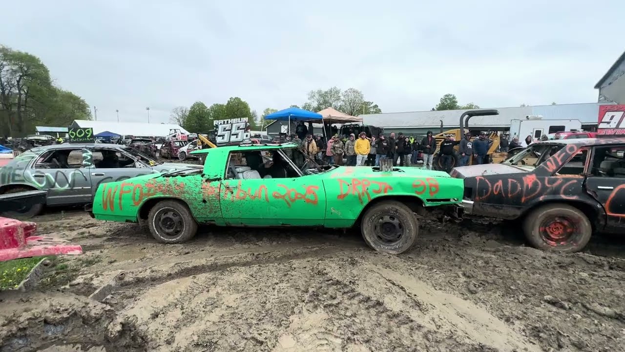 Northeast Nationals Demolition Derby Bone Stock V8 5-3-25