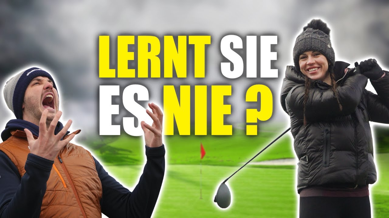Meine Freundin probiert Golf – kann sie es lernen? | Golf Anfänger Training