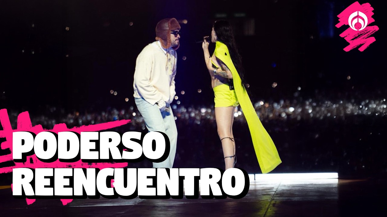 Bad Bunny sube a Cazzu a cantar en su presentación en Argentina