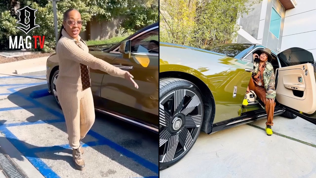 Tichina Arnold Cashes Out On A $500k Rolls Royce Spectre! 🚘