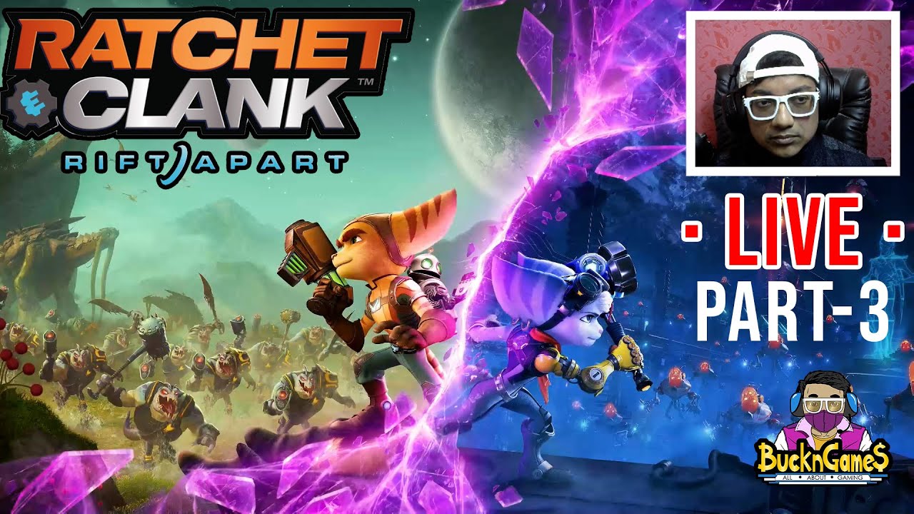 Ratchet & Clank Rift Apart LIVE (Part-3) - This Boss Fight is INSANE!
