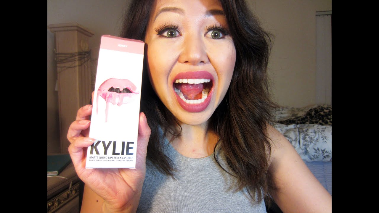 KYLIE JENNER LIPKIT REVIEW - KOKO K, CANDY K, POSIE K ON ASIAN SKIN TONE