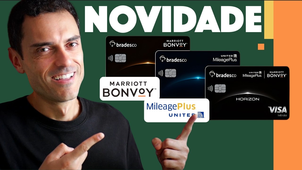 FINALMENTE! Bradesco Lança Cartão UNITED e Marriott Bonvoy (Vale a Pena?)