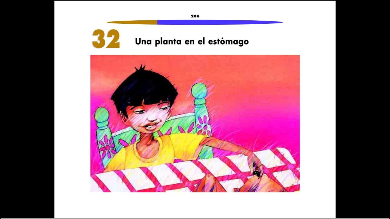 Una planta en el Estómago Cuentos Infantiles