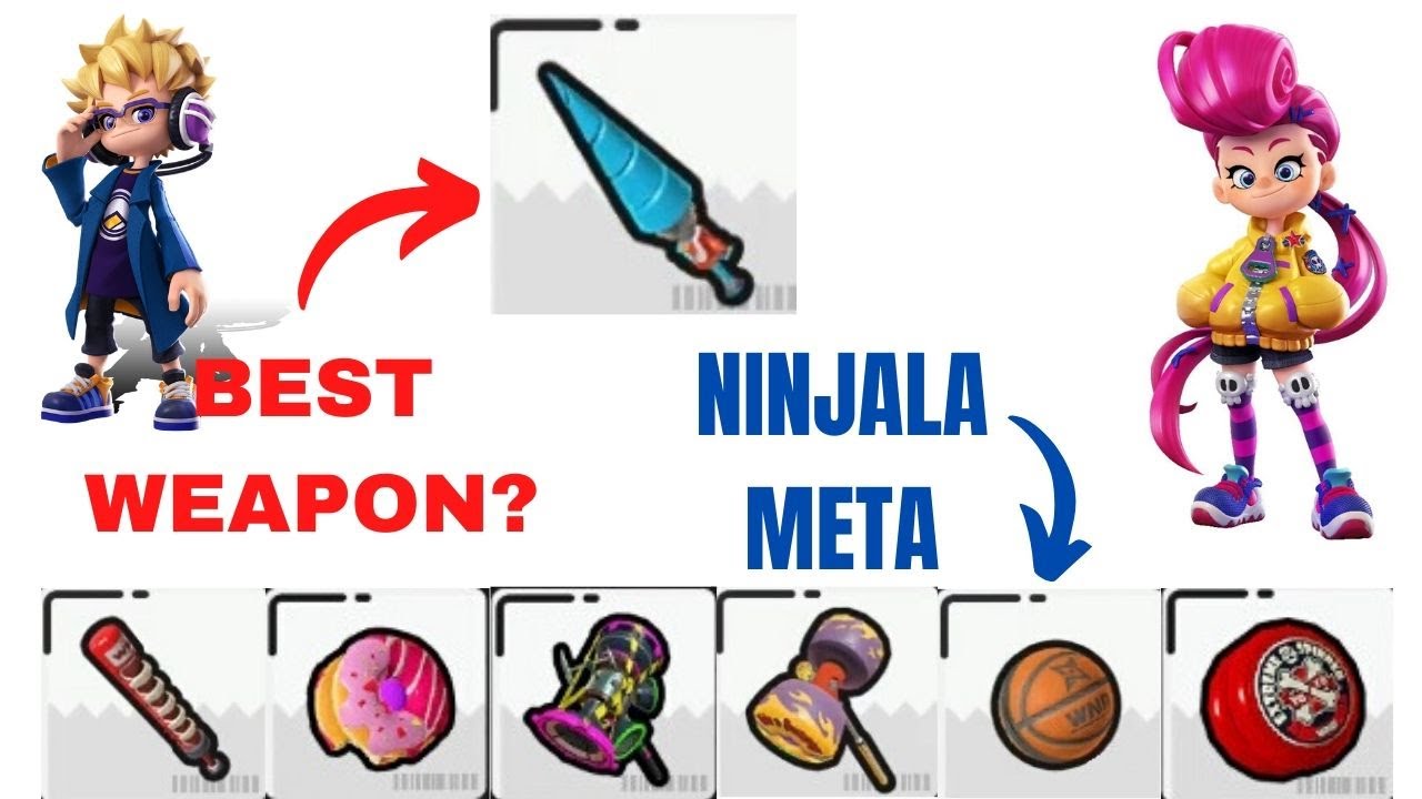 Ninjala BEST WEAPON NINJALA META! What should you use to win more games!