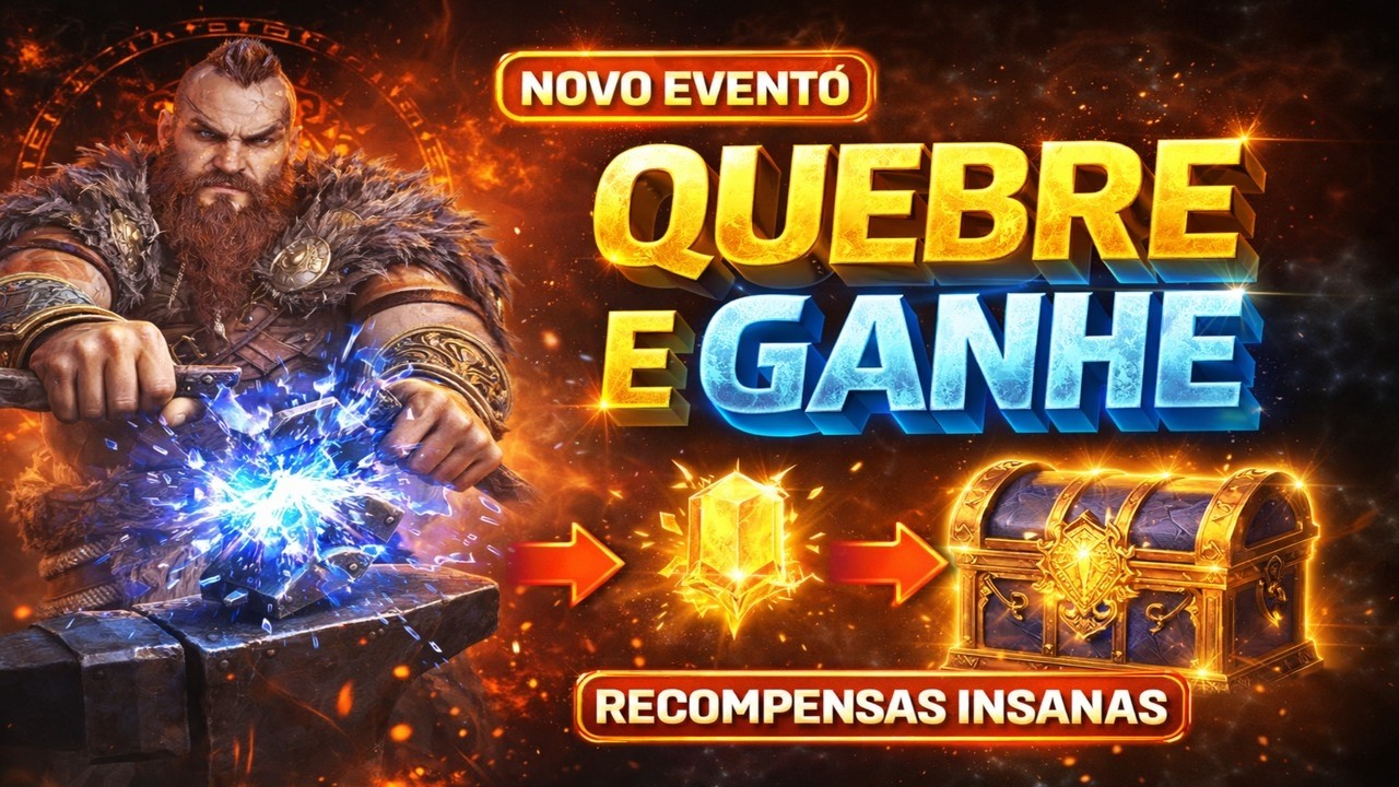 LEGEND OF YMIR: NOVO EVENTO! QUEBRE SEU ITEM AZUL E GANHE RECOMPENSAS INSANAS 💰