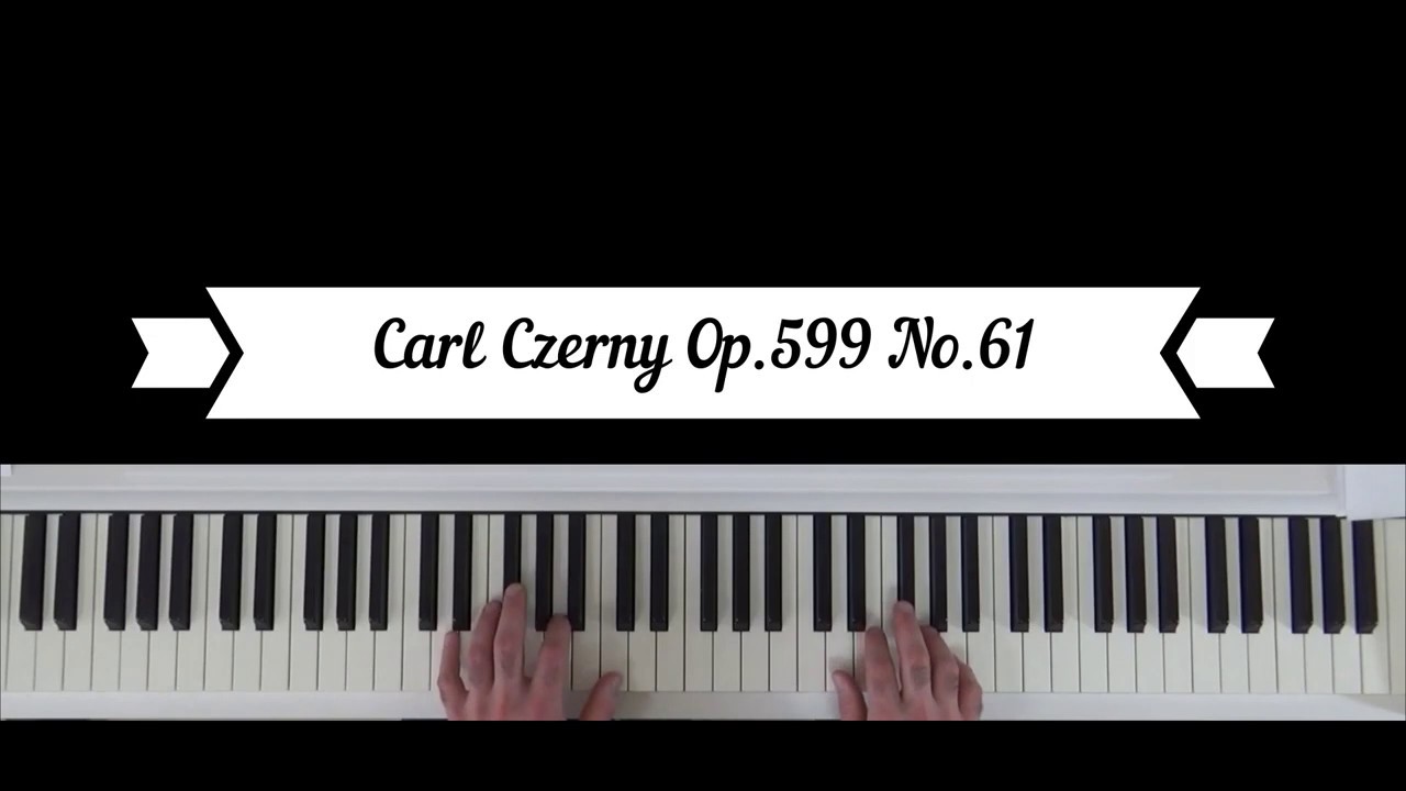 Czerny Op.599 No.61 Piano Tutorial