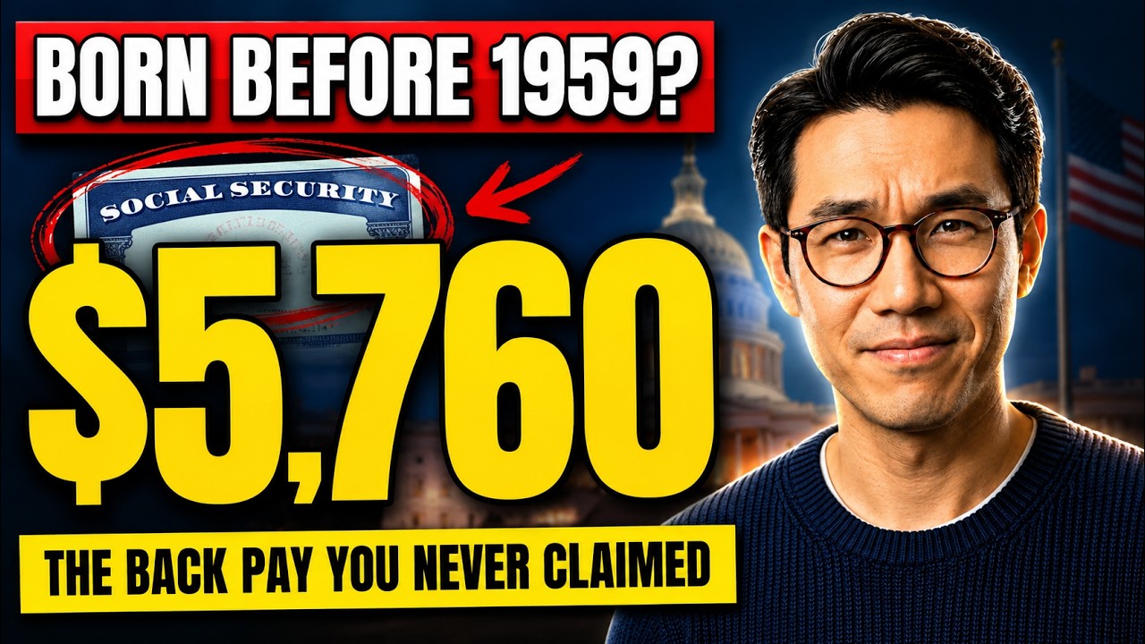 📌 BORN BEFORE 1959? Social Security May Owe You Thousands in Back Pay (Here's How to Claim It)