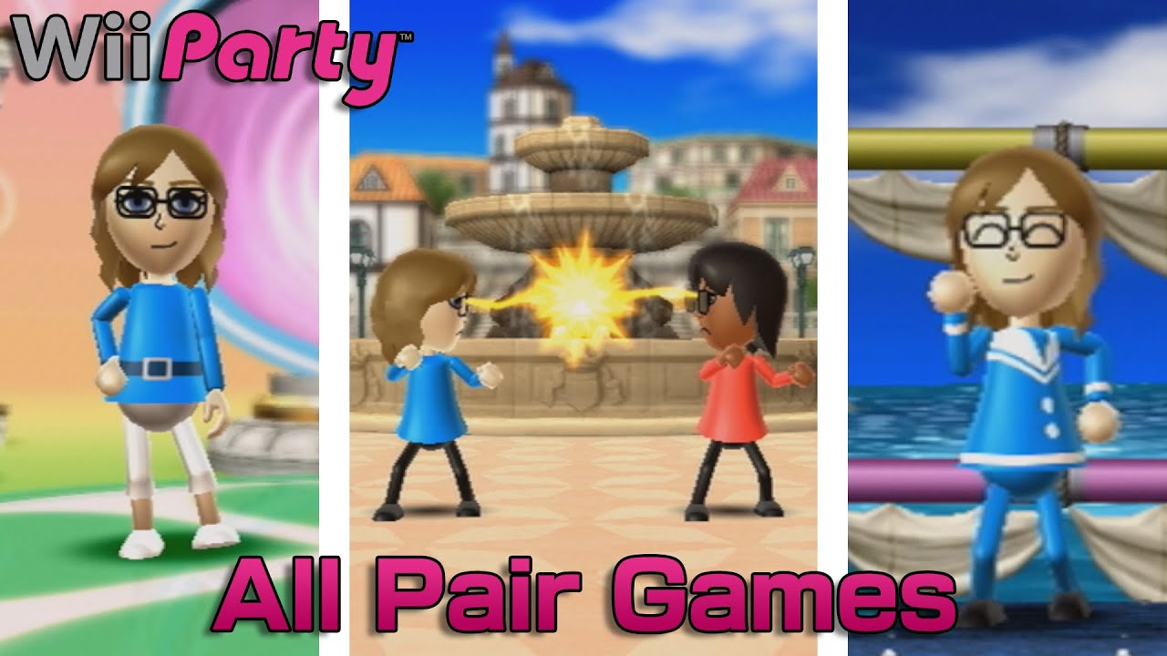 Wii Party - All Pair Games