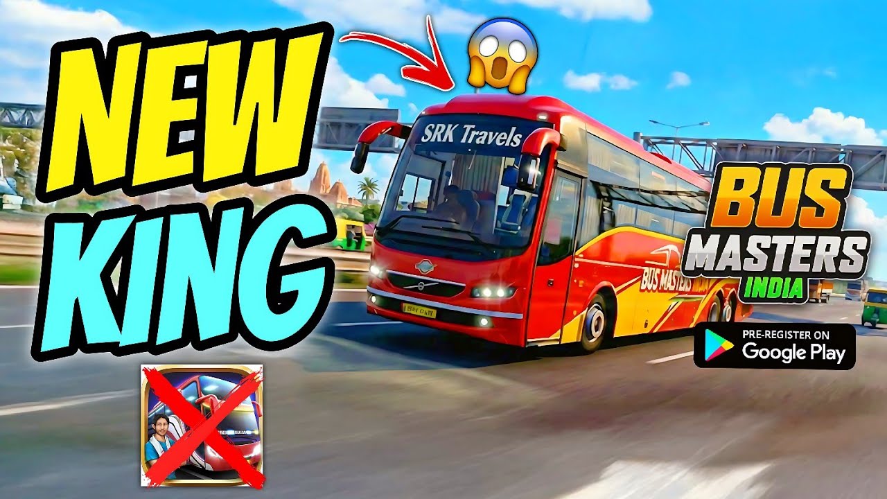 BUSSID Killer? 😱 Bus Masters India First Look & Pre-Registration on Play Store!