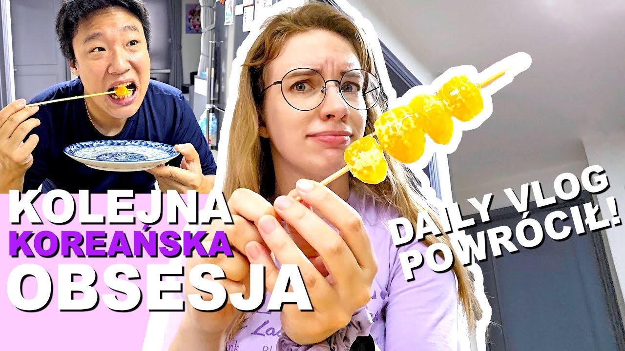 Powrót DAILY VLOGÓW! TANGULU czyli najgorętszy słodki trend w Korei, spacer po jesiennym parku