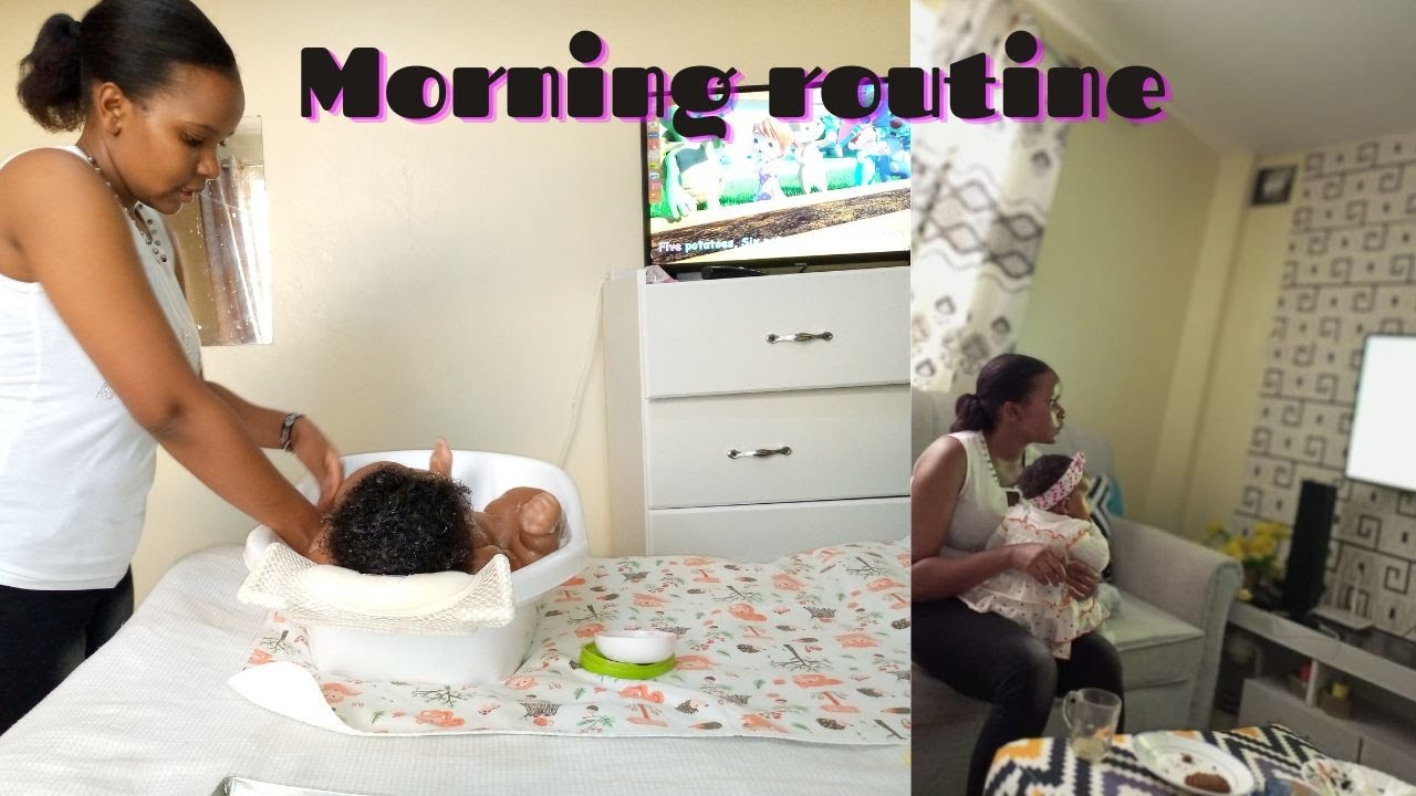 MORNING ROUTINE||REALISTIC MORNING ROUTINE WITH A BABY||FIRST TIME MOM||NEW MUM