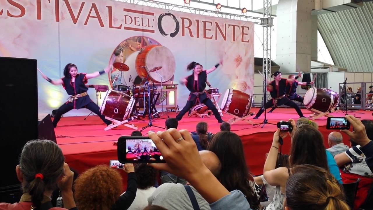Masa Daiko (traditional japanese drums) - Festival dell'Oriente 2016