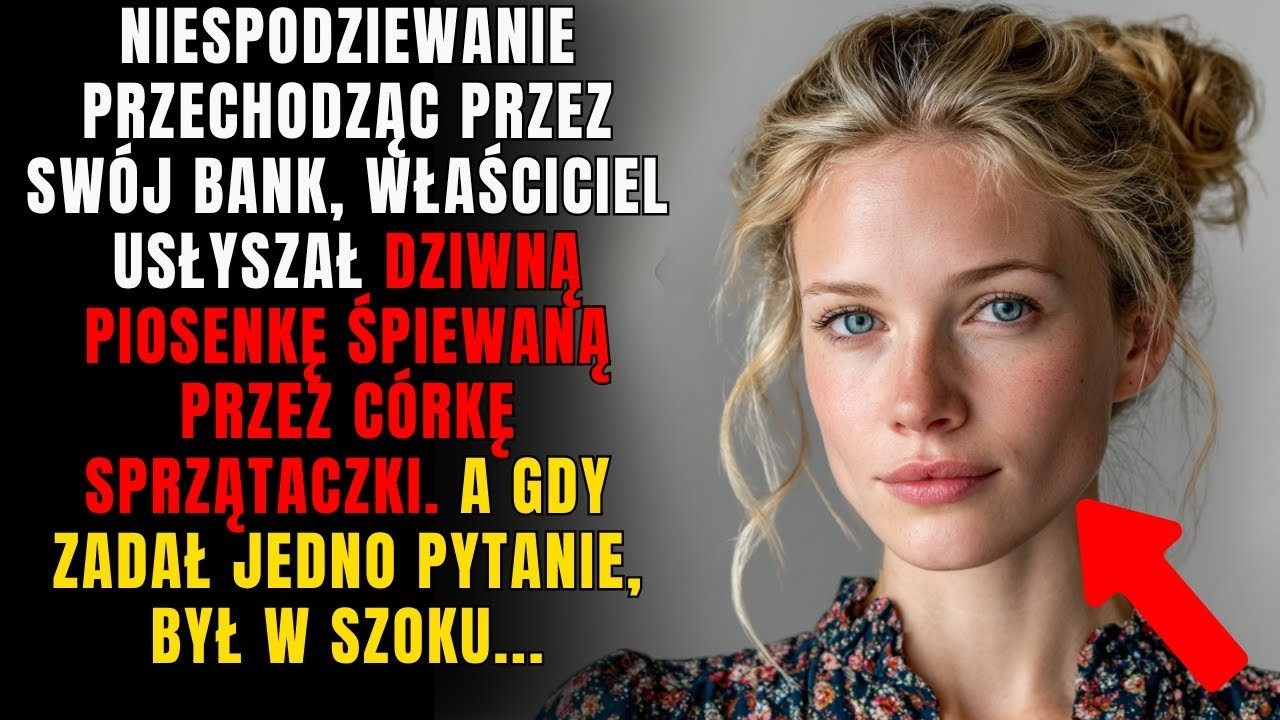 Niespodziewanie przechodząc przez swój bank, właściciel usłyszał dziwną piosenkę śpiewaną przez