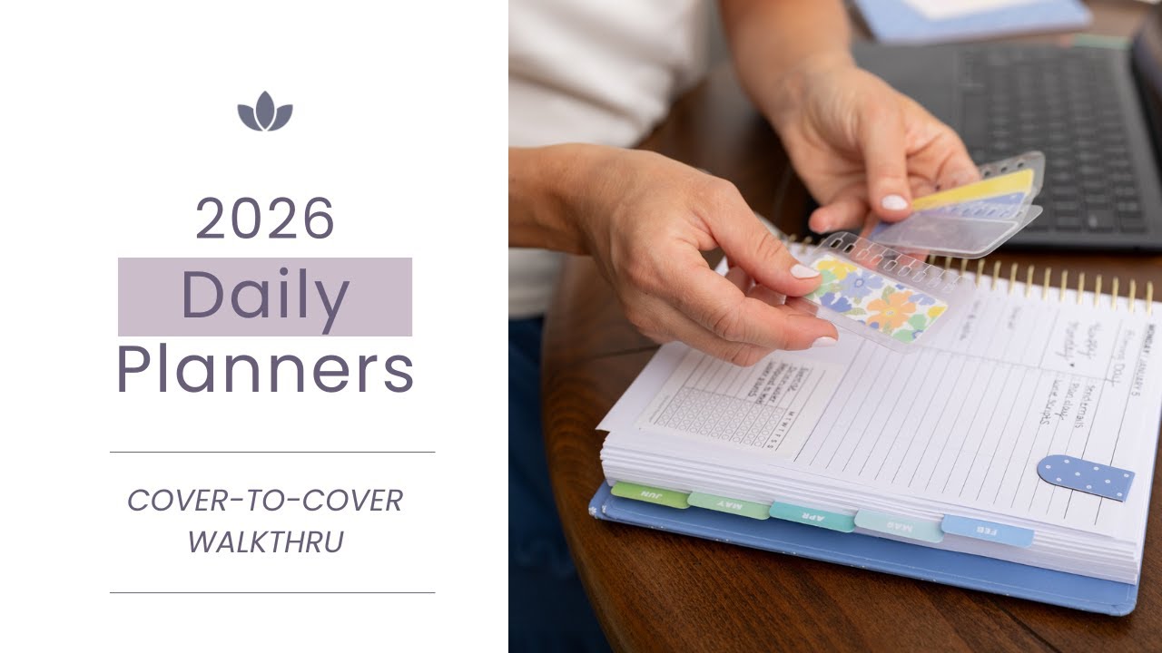 2026 Daily Sprouted Planner | cover-to-cover walk-thru