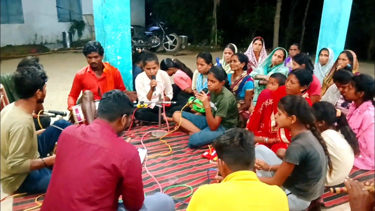 मंदिर पारी में रात्रिकालीन जस गीत || MANDIR PARI ME RATRIKALIN JAS GEET || #navratri #vlogger #cg