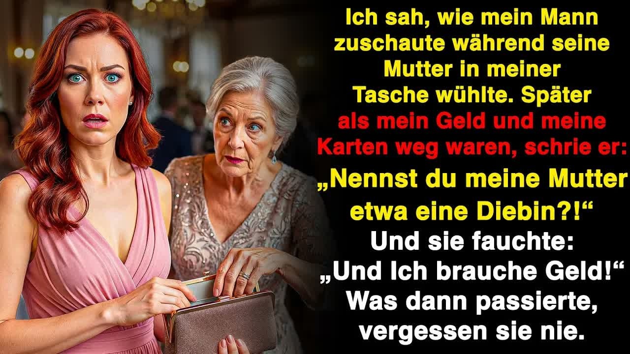 Er sah zu, wie seine Mutter mein Geld nahm  Als ich fragte, drehte er durch – doch dann…