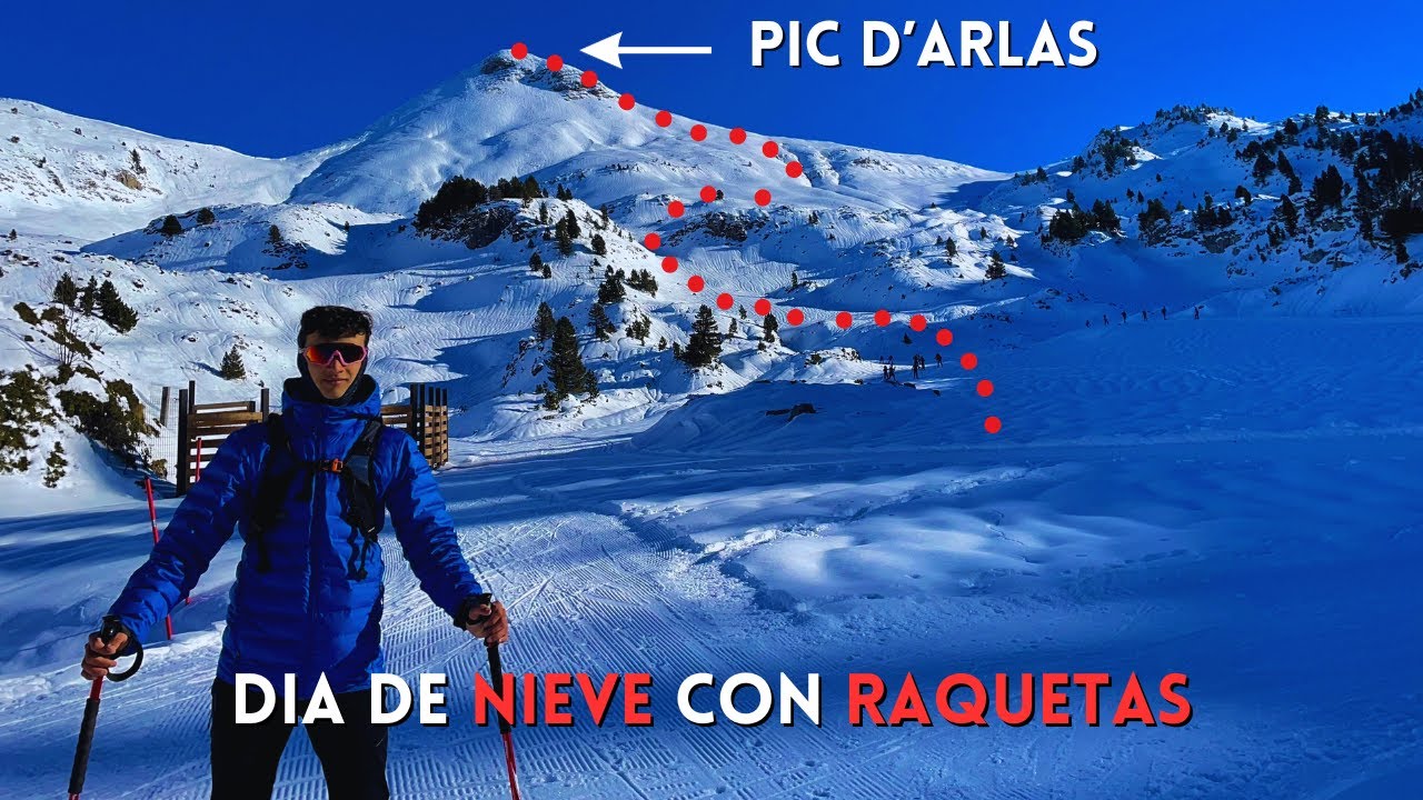 ¿CONSEGUIRÉ SUBIR? NOVATO con RAQUETAS de NIEVE