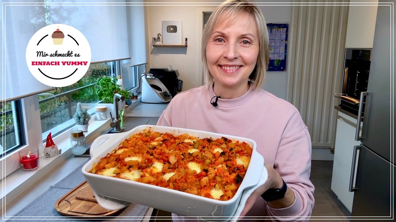 OHNE Nudeln vorkochen 🤩 Nudelauflauf mit Gemüse - Thermomix® Rezept