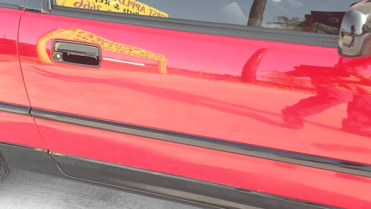 Red 1989 CRX SI LS/VTEC