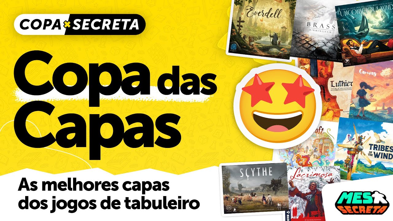Copa das CAPAS: As melhores capas dos jogos de tabuleiro | Copa Secreta #03