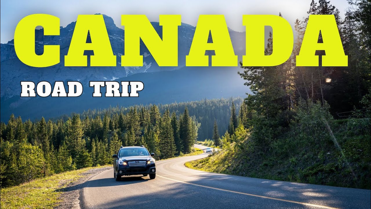 Highway Drive In Most Scenic View of Canada 🇨🇦