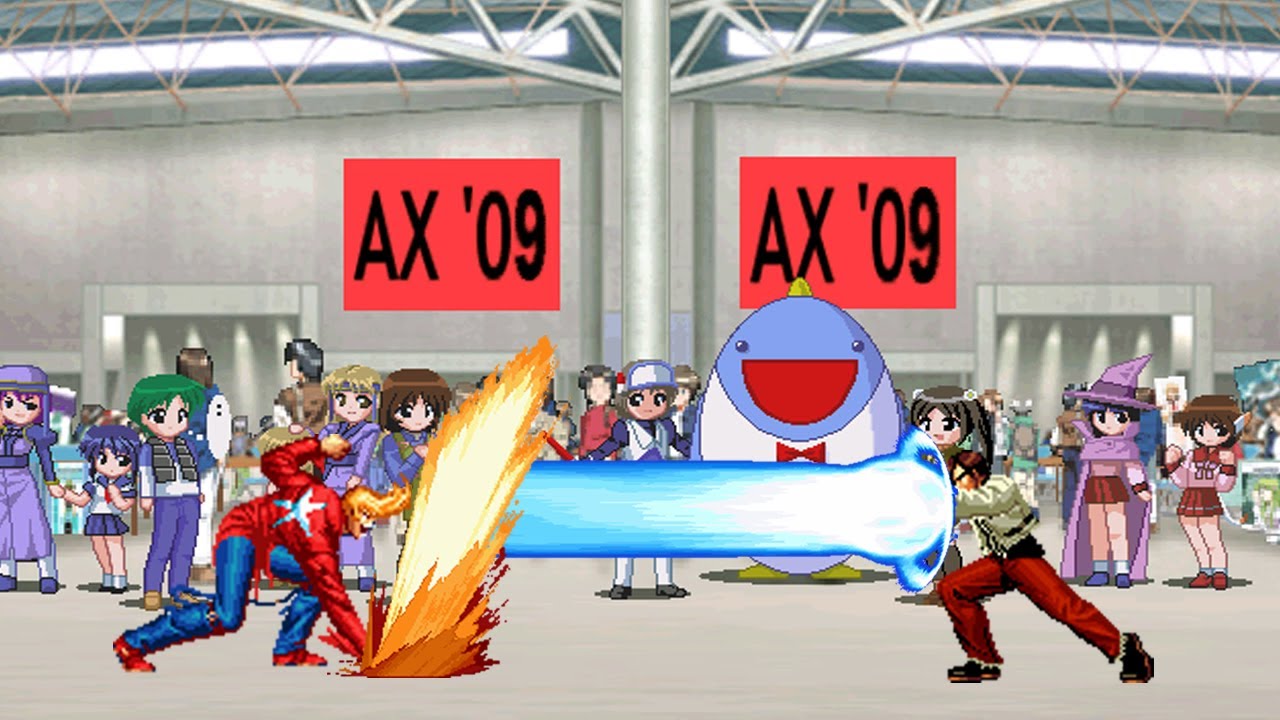 Mugen - KOF Funny Comedy Fight - Iori Bogard vs. 2B-Kyo - 庵柏格 (八神) vs. 2B京