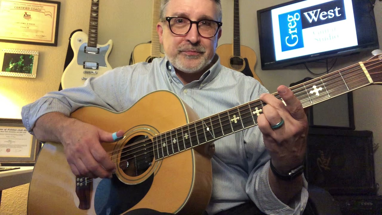 Parallel Fifths With Drone Strings on 12-String Guitar