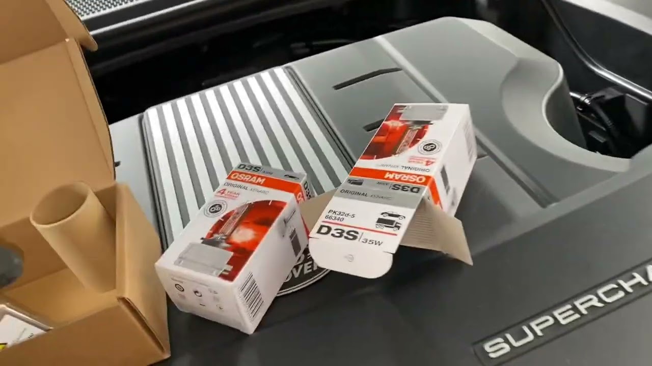 2012 Range Rover sport low beam xenon  light replacement