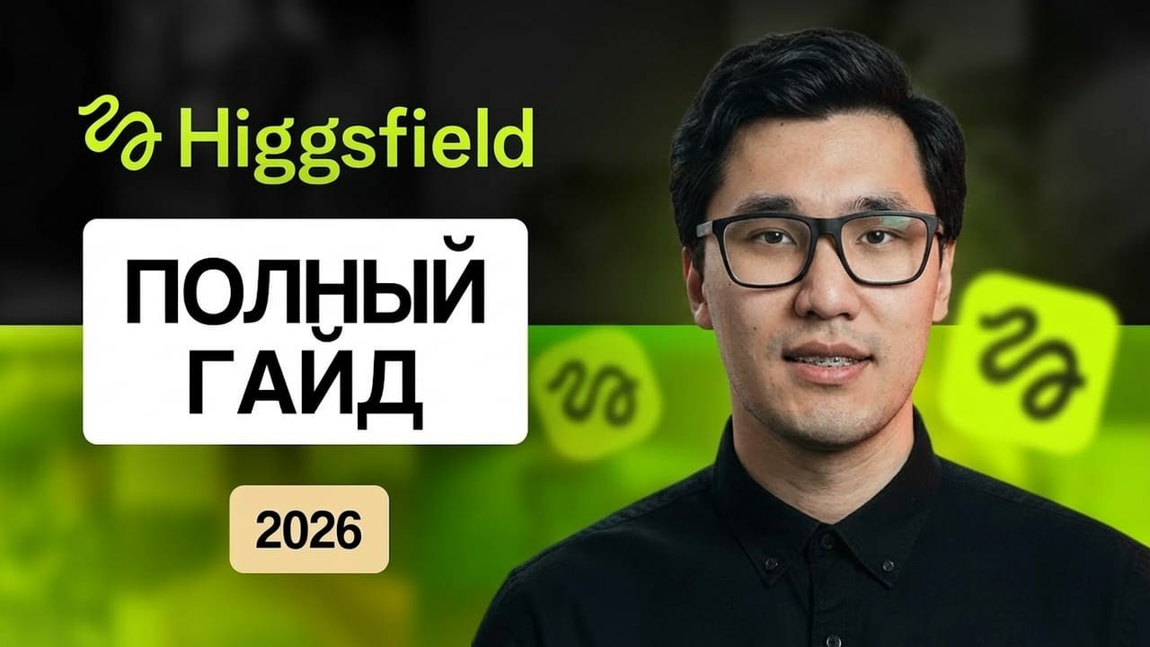 Higgsfield AI: Урок №1 по работе с нейросетью для фото и видео! Как создать ИИ видео