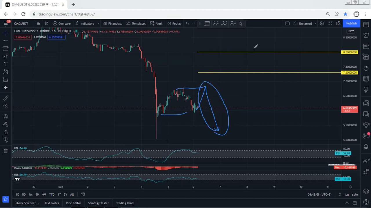 OMG Network - OMG Technical Analysis for December 6, 2021- OMG