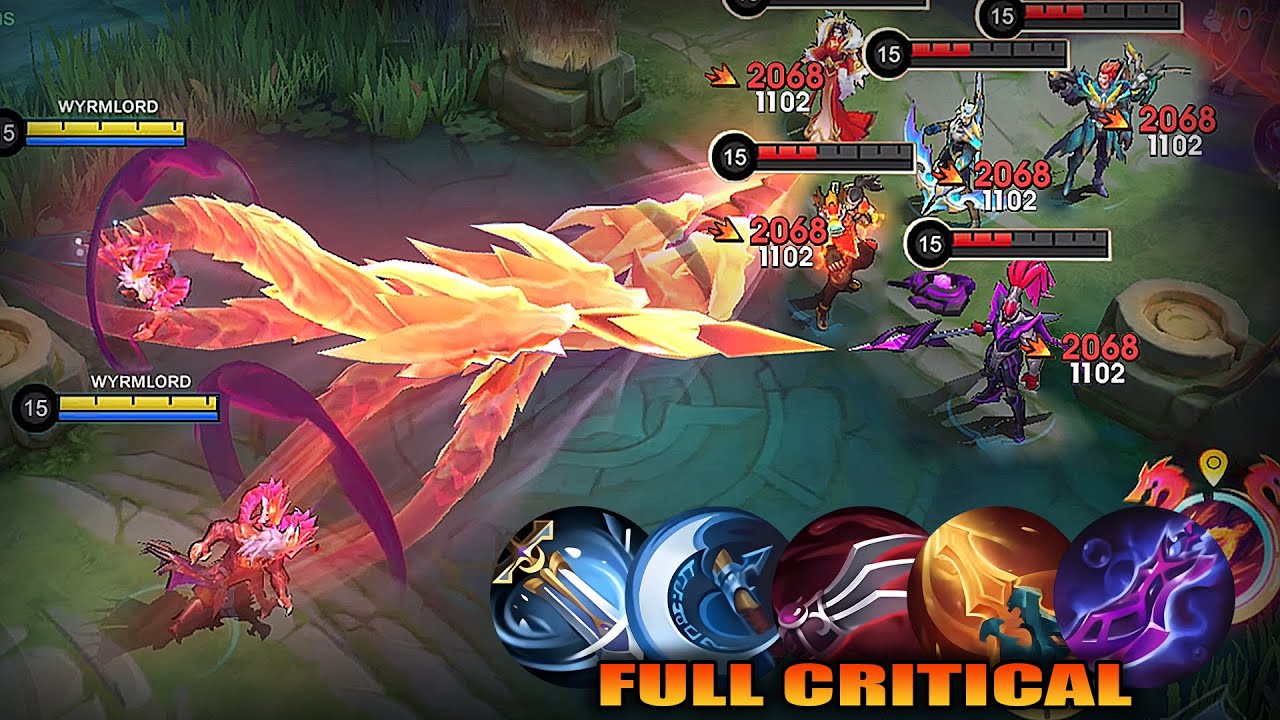 MOSKOV INFERNAL WYRMLORD FULL CRITICAL BUILD IS SO SATISFYING!!! EASY MANIAC INSIDE ENEMY'S BASE!