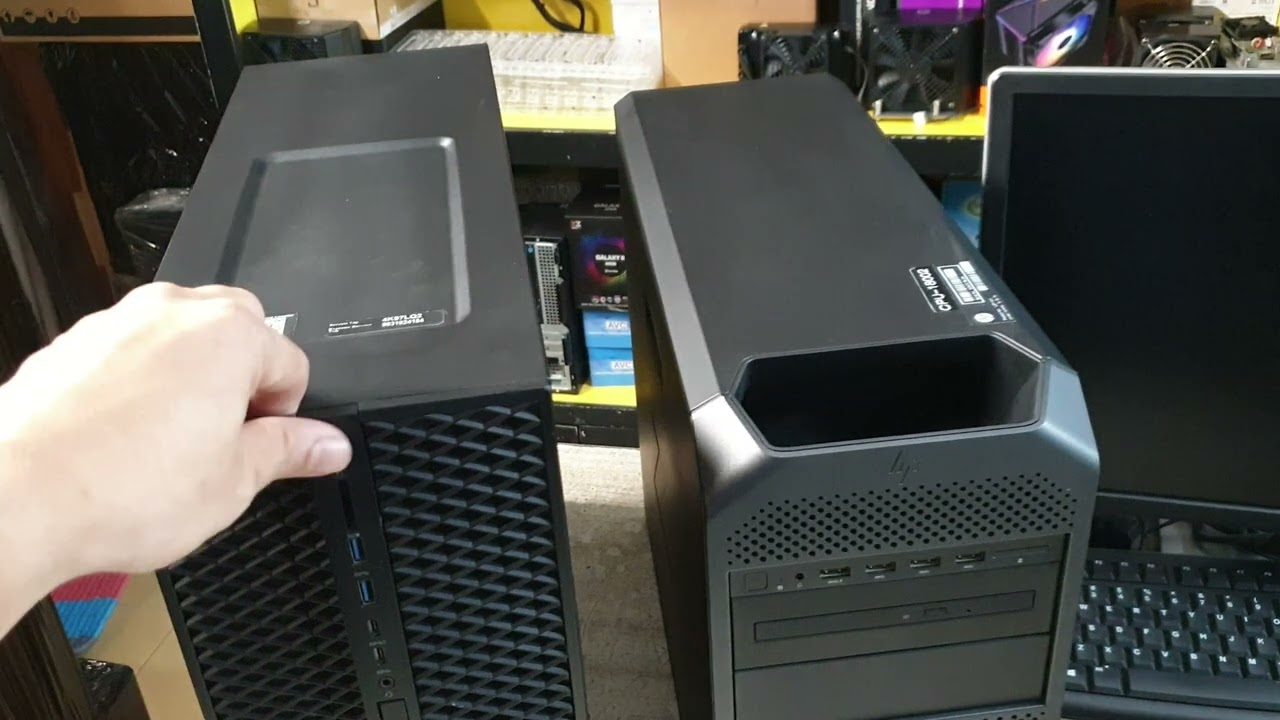 Vài nét so giữa Dell Precision T5820 và HP Z4 G4 Workstation