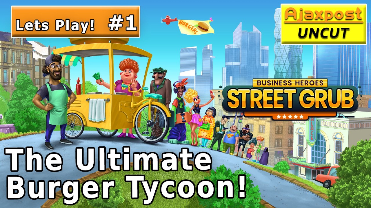 Business Heroes: Street Grub - Лучший менеджер уличной еды: Первый взгляд на игру