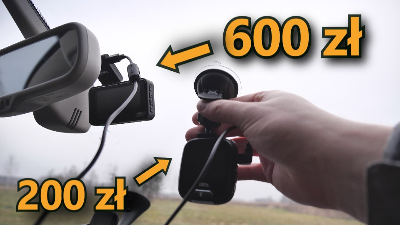 Drogi czy tani? Jaki rejestrator jazdy kupić? Xblitz V3 i Z9 test/recenzja