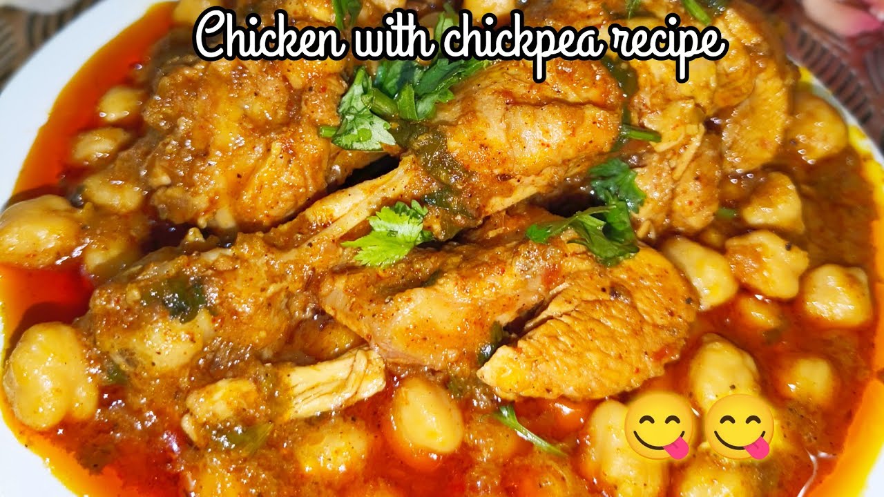 Chana chicken recipe /Kabuli Chana chicken /Chicken chole recipe /Lahore chicken chole#shorts #food 