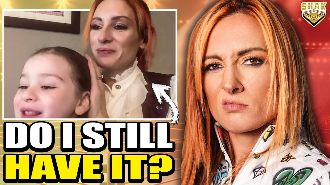 Becky Lynch Quiets DOUBTS in Interview with Daughter Roux! | WrestleMania 40