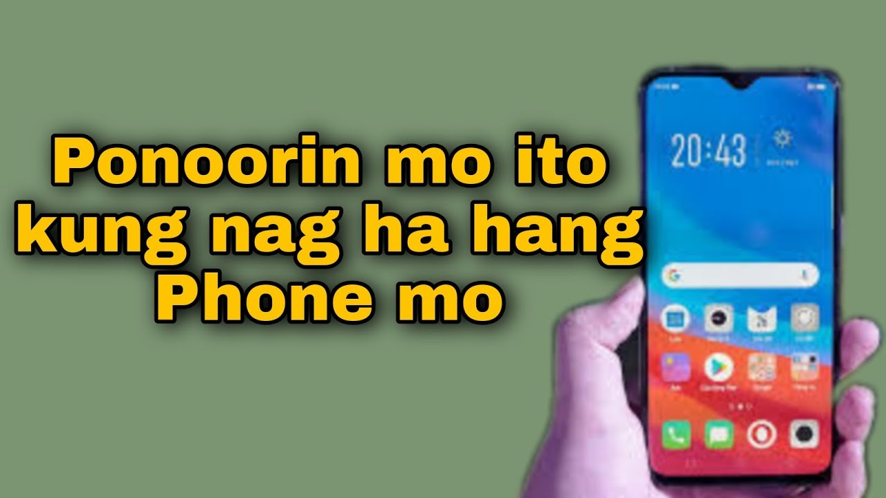 Paano Ayusin ang nag HA HANG na Phone | 3 Steps to Avoid Slow Android | Tagalog