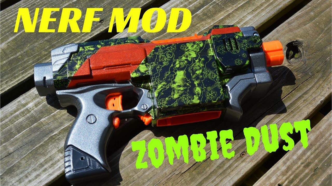 [NERF MOD] Zombie Dust (Rapid Pistol/ Uzi/ Minimized Rapidstrike)