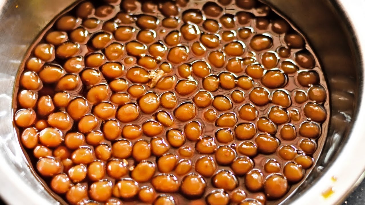 Iftar Recipe | Tapioca Pearls & Bubble Tea [Recipe] Homemade Tapioca/Boba Pearls From Scratch |
