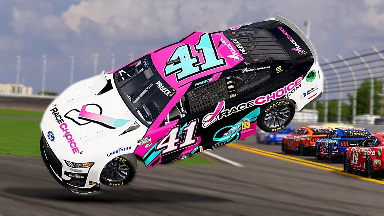 Realistic NASCAR Crashes #2 | BeamNG Drive