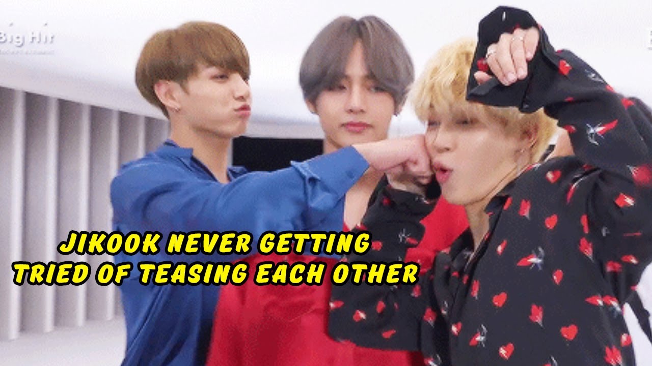 Jikook Never Getting Tried Of Teasing Each Other || BTS Jimin and Jungkook